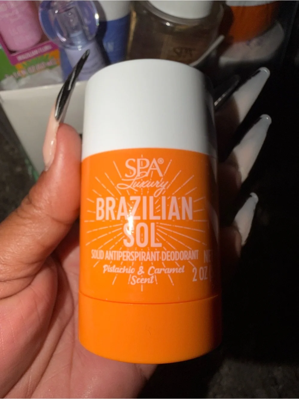 Brazilian Sol Unisex 12 pc Bath & Skin Gift Set - Orange & Purple